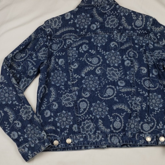 Pendleton Paisley Print Denim Jacket - Picture 6 of 6